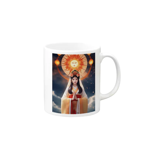 祈願成就・天照大神 Mug