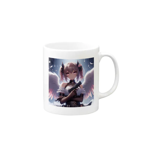 堕天使少女ハンドガン Mug