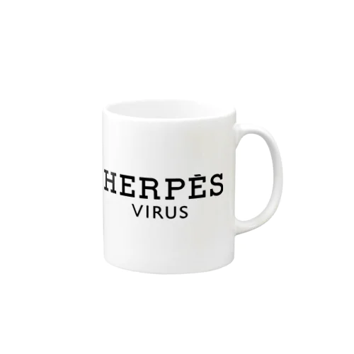 HERPES BKロゴ Mug