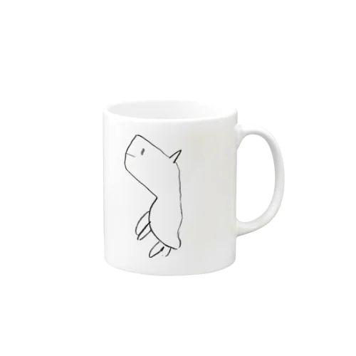 6歳児が描いたイヌ Mug