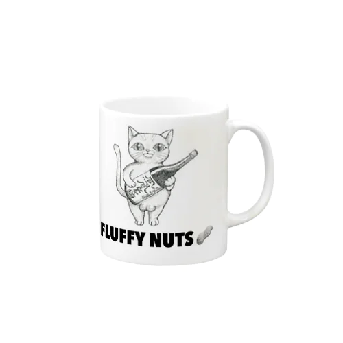 FLUFFY NUTS（フラッフィーナッツ） マグカップ