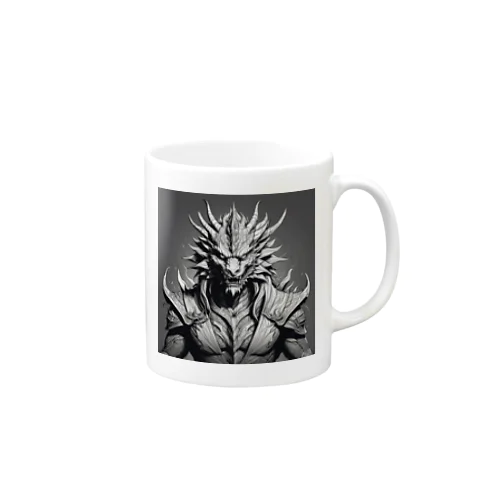 ドラゴン 鉛筆画03 Mug