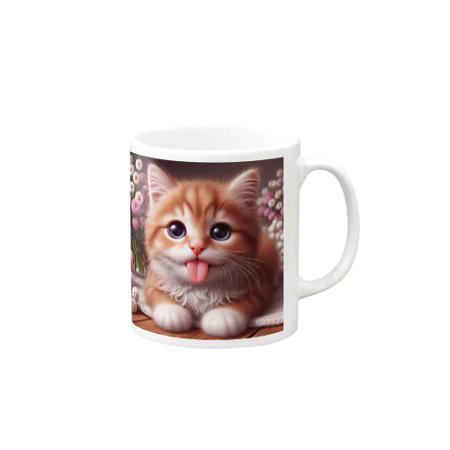 あかんべにゃんこNo.2 Mug