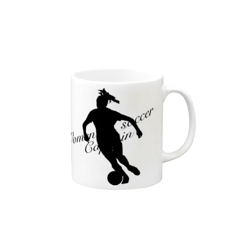 women’s soccer captain 起点 Mug