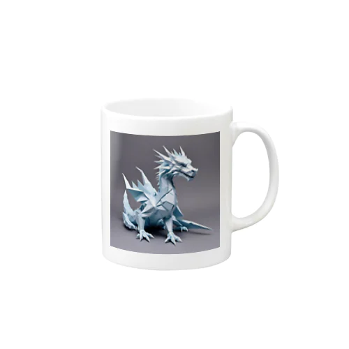 ドラゴン　折り紙18 Mug