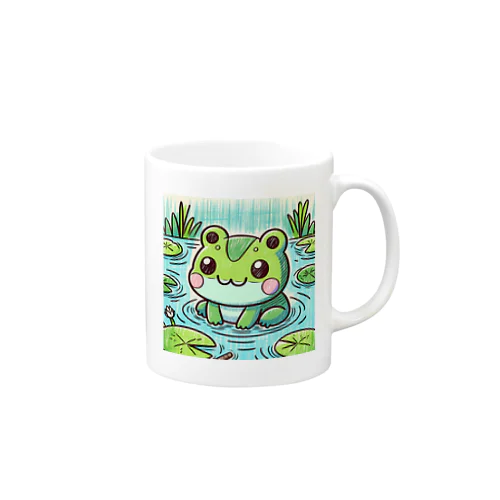 ちょっと変わったカエル Mug