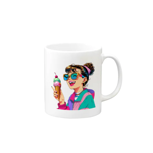 90'sアイス少女① Mug