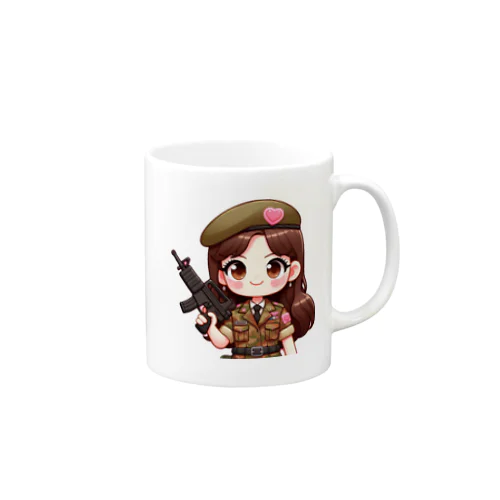 army girl Mug