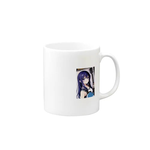 ギター少女 Mug