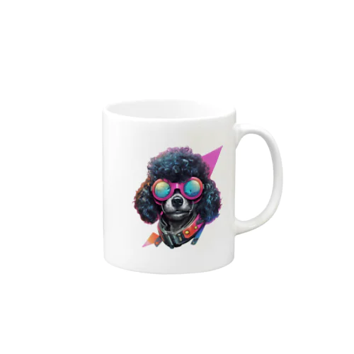 cool poodle B Mug