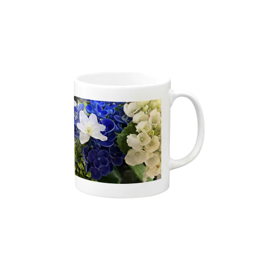 いろいろな紫陽花たち Mug