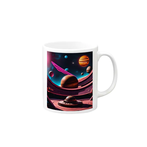 Exploring the Solar System Mug