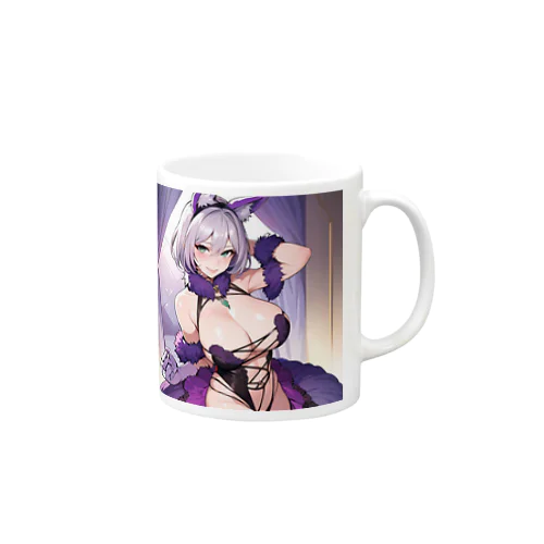 猫耳　美少女 Mug