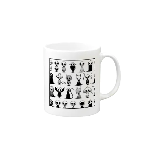 不可思議な隣人 Mug