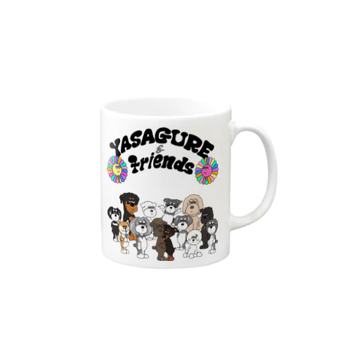 YASAGURE friends マグカップ