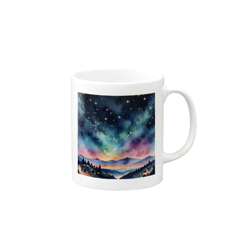 星空の魔法 Mug