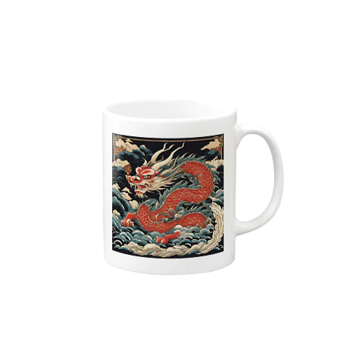 天候を司る守護神 - 日本の伝説の龍神 Mug