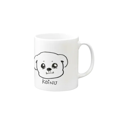 こいぬ(きゅん)のマグカップ Mug