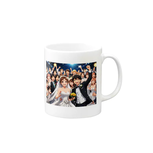 結婚式でハッピー♡ハッピー！ Mug