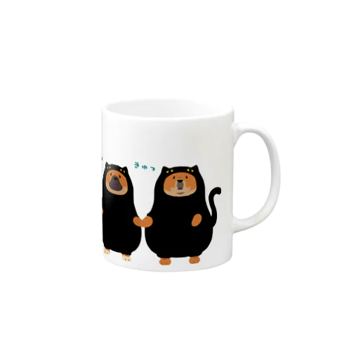 猫かぶりチャウさん3兄弟 Mug