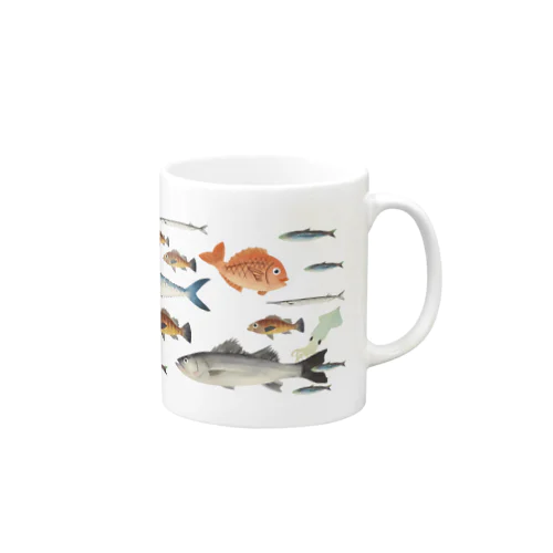 お魚まみれ Mug