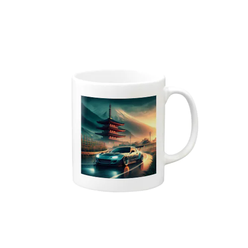 ロードスター　ドリフト　日本　峠　MAZDA Mug