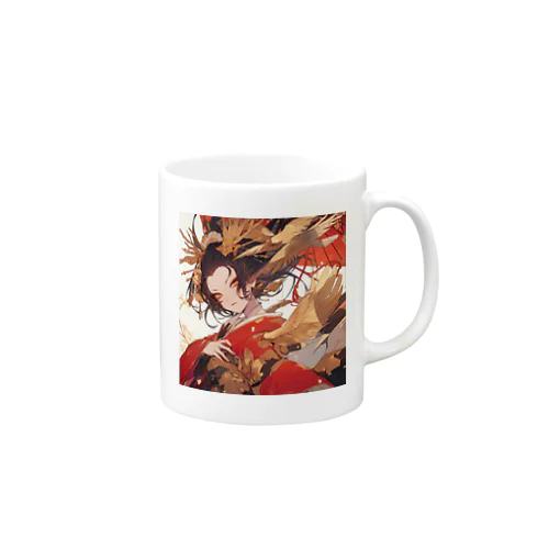 秋風に舞う羽衣 Marsa 106 Mug