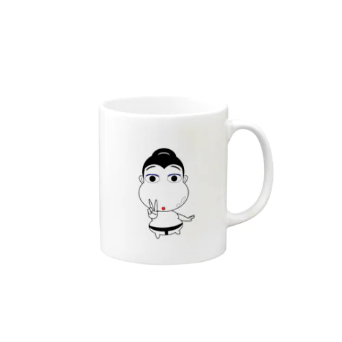 勝ったよ！関取オネエさん Mug