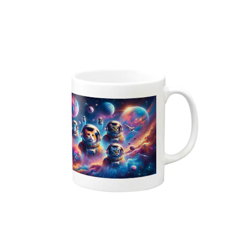 宇宙猫飛行士 Mug