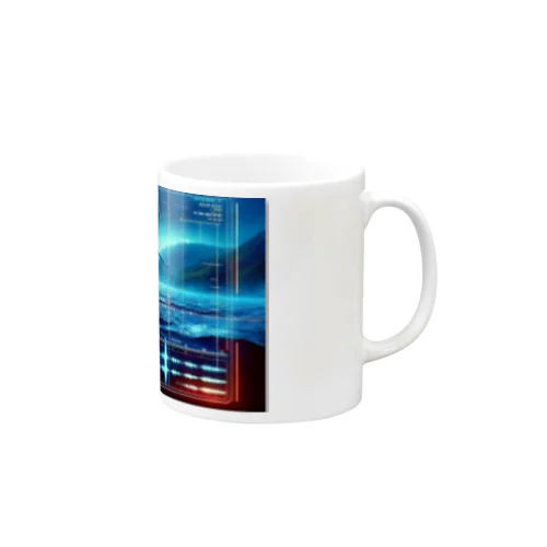 サイバーネッシー  Mug