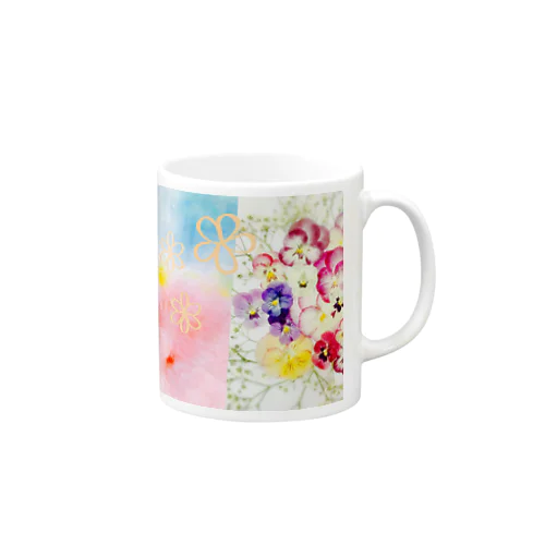 かすみ草の詩 Mug