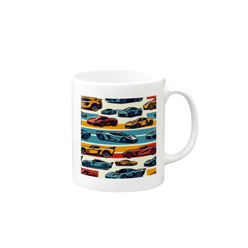 スポーツカー Mug