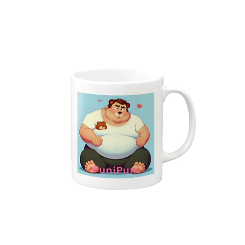 プニくまオスみがつよい Mug