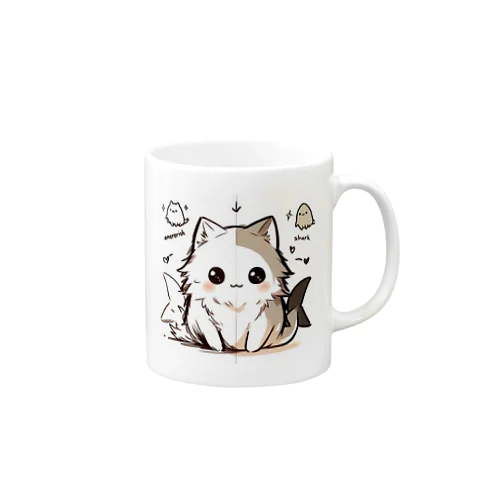 サメ猫くん Mug