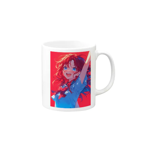 赤髪の幼馴染系女子 Mug