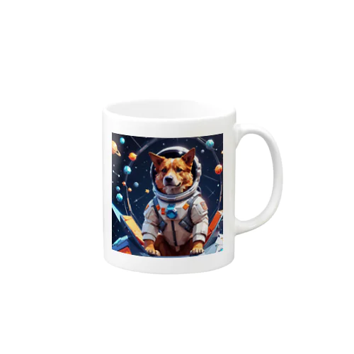 宇宙犬 Mug