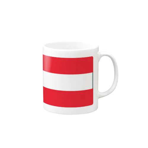 オーストリアの国旗 Mug