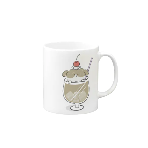 ラサのカフェオレ Mug