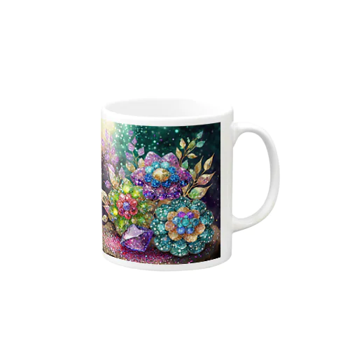 ジュエリーフラワー Mug