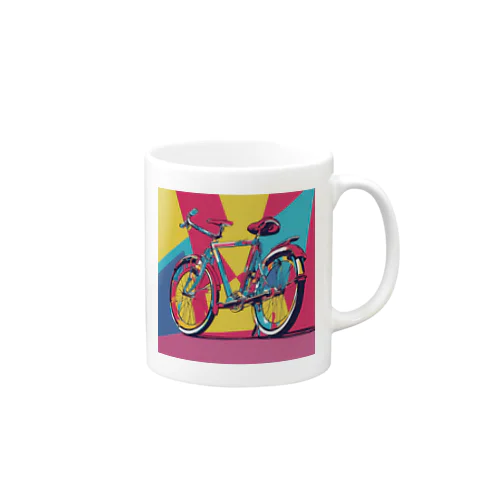 POPART bicycle Mug