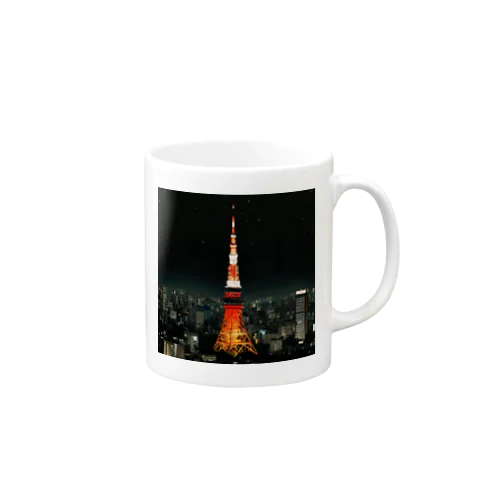 夜景～大都会・東京の夜～ Mug