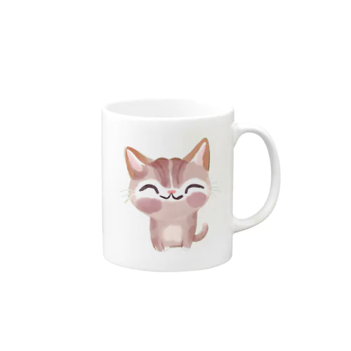 猫の癒し Mug