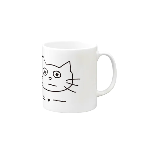 ニャー　マグカップ Mug