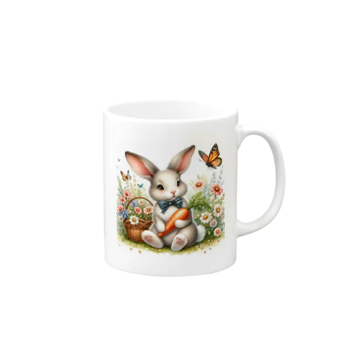 草原のウサギ Mug