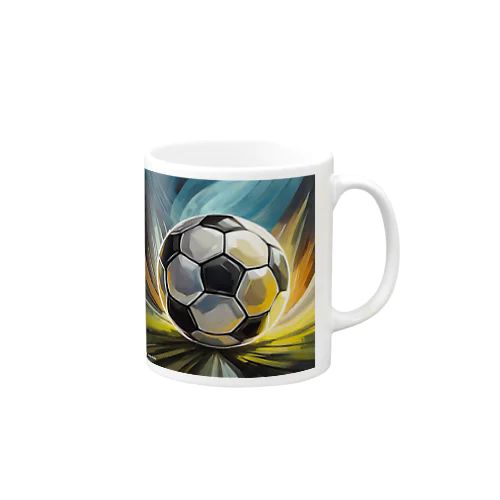 サッカーボール Mug