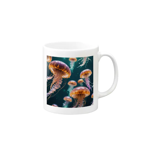 幻想的なクラゲ Mug