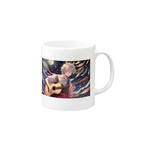 少年ギター Mug