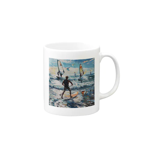 supとwindsurfingレース　エンジェル717 2065 Mug