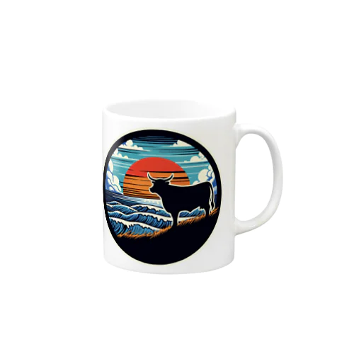 noto-beef 増穂が裏 Mug