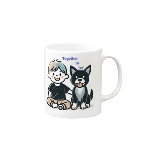 "Together in joy" - 一緒に喜びを Mug